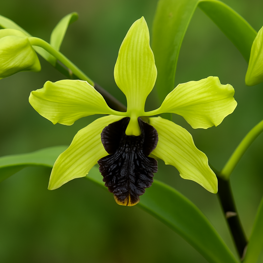 Dendrobium pandurata (Black Lip Orchid)