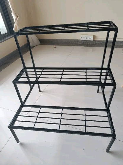 3 Step stand for planters gardening uses