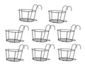 Planters hanging stand pack of 8