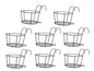 Planters hanging stand pack of 8