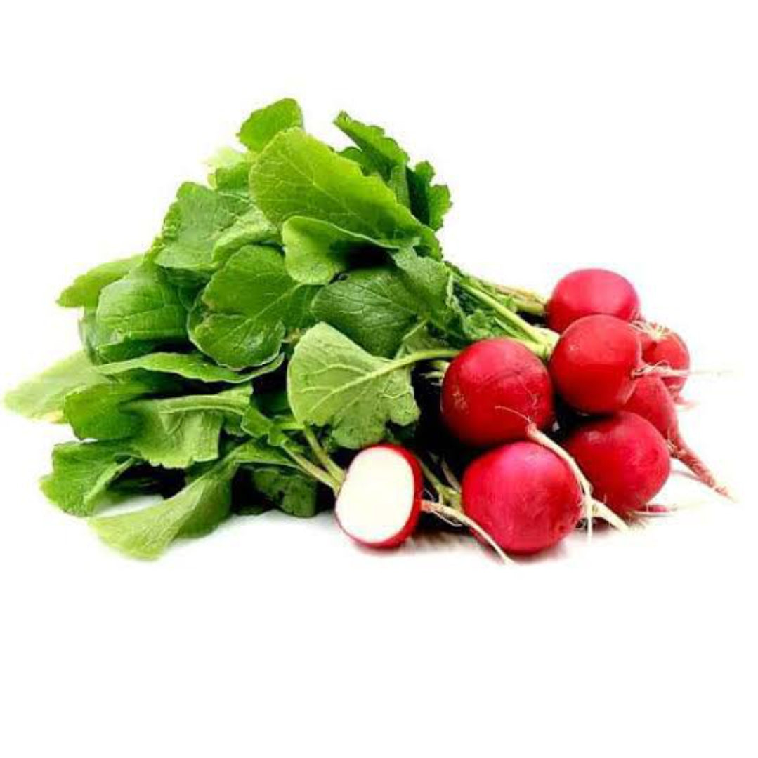 Radish round red vegitable seeds